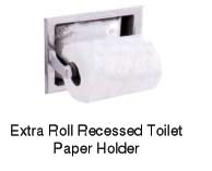 Single extra roll recessed
